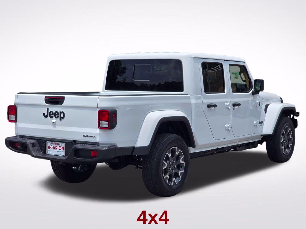 2026 Bright White Clearcoat Jeep Gladiator Sahara 4X4 Truck
