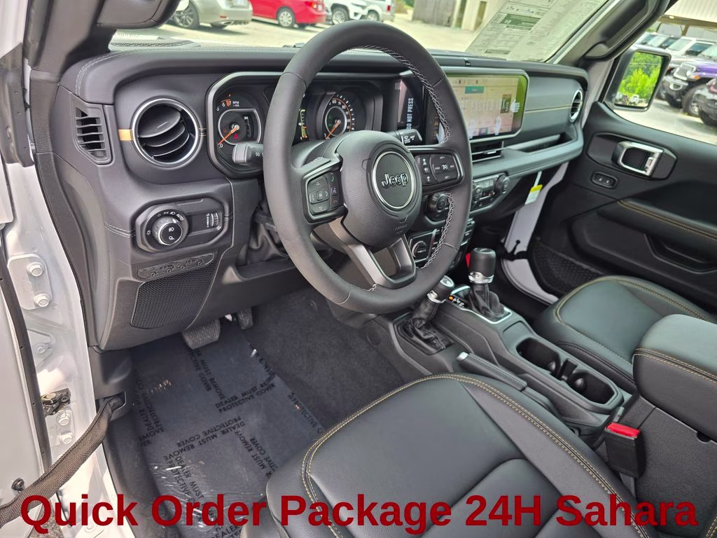 2026 Bright White Clearcoat Jeep Gladiator Sahara 4X4 Truck