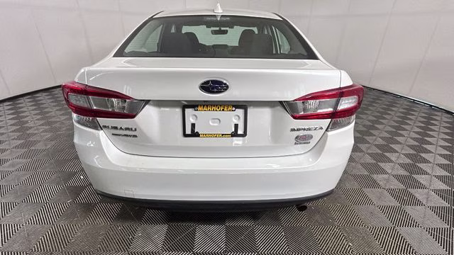 2021 Crystal White Pearl Subaru Impreza Premium AWD Sedan