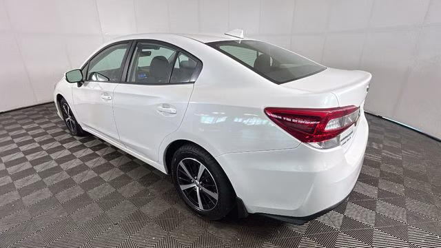 2021 Crystal White Pearl Subaru Impreza Premium AWD Sedan
