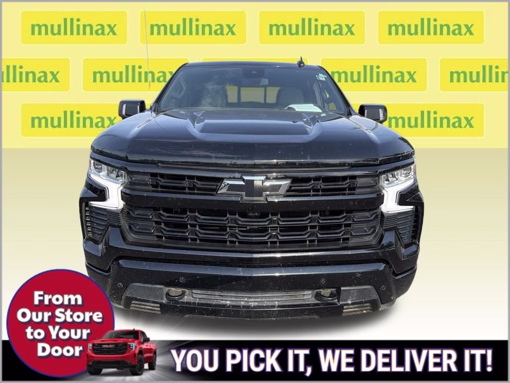 2024 Black Chevrolet Silverado 1500 RST 4X4 Truck