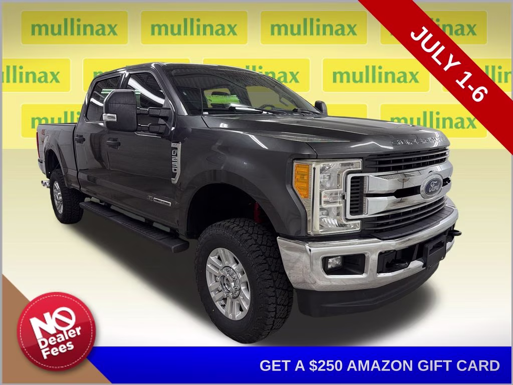 2017 Magnetic Ford Super Duty F-250 SRW XLT 4X4 Truck