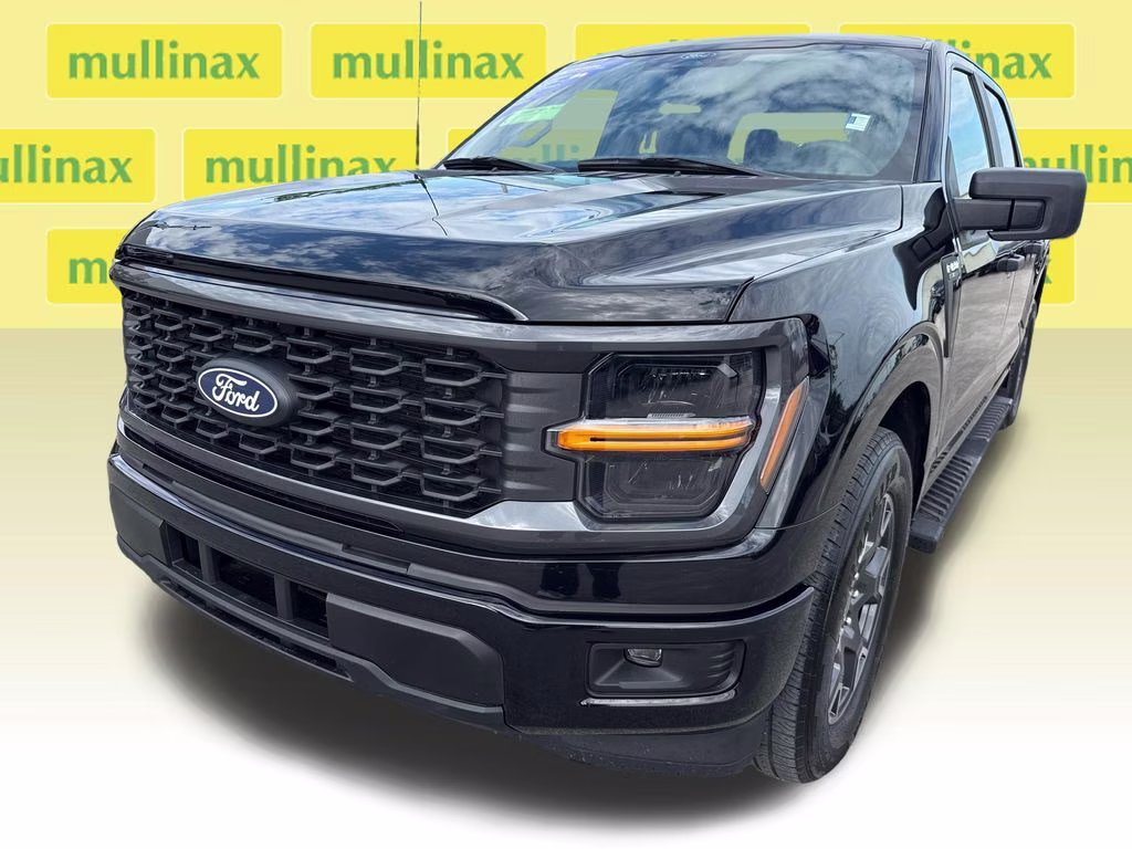 2024 Agate Black Metallic Ford F-150 STX RWD Truck