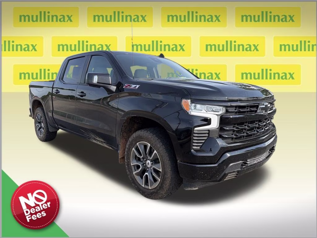 2024 Black Chevrolet Silverado 1500 RST 4X4 Truck