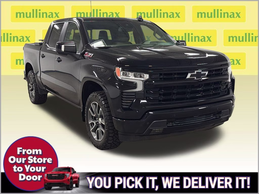 2024 Black Chevrolet Silverado 1500 RST 4X4 Truck