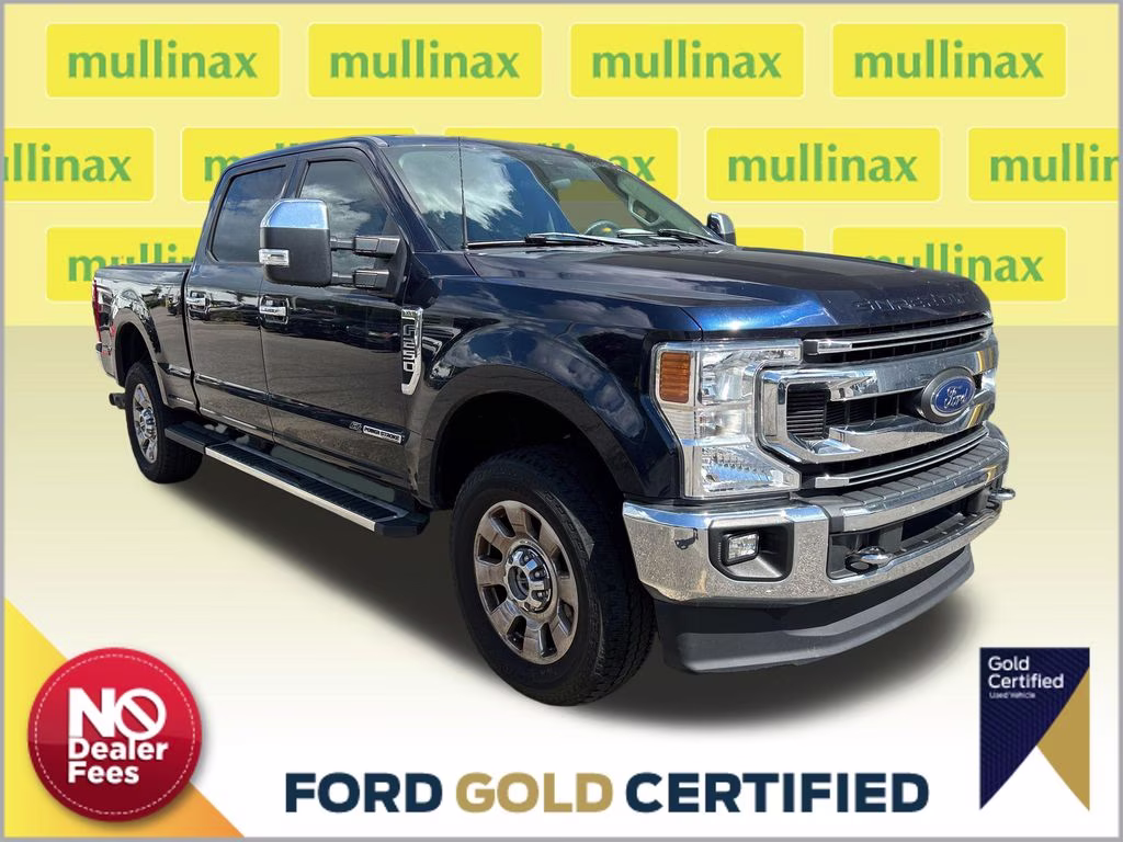 2022 Atlas Blue Metallic Ford Super Duty F-250 SRW XLT 4X4 Truck