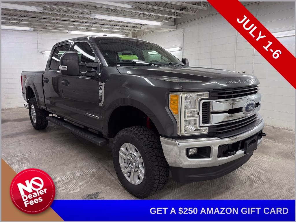 2017 Magnetic Ford Super Duty F-250 SRW XLT 4X4 Truck