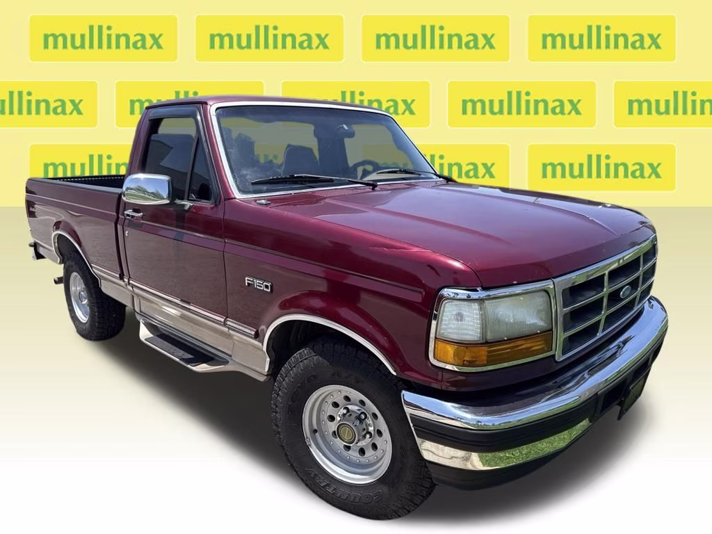 1996 Maroon Ford F-150 Eddie Bauer RWD Truck