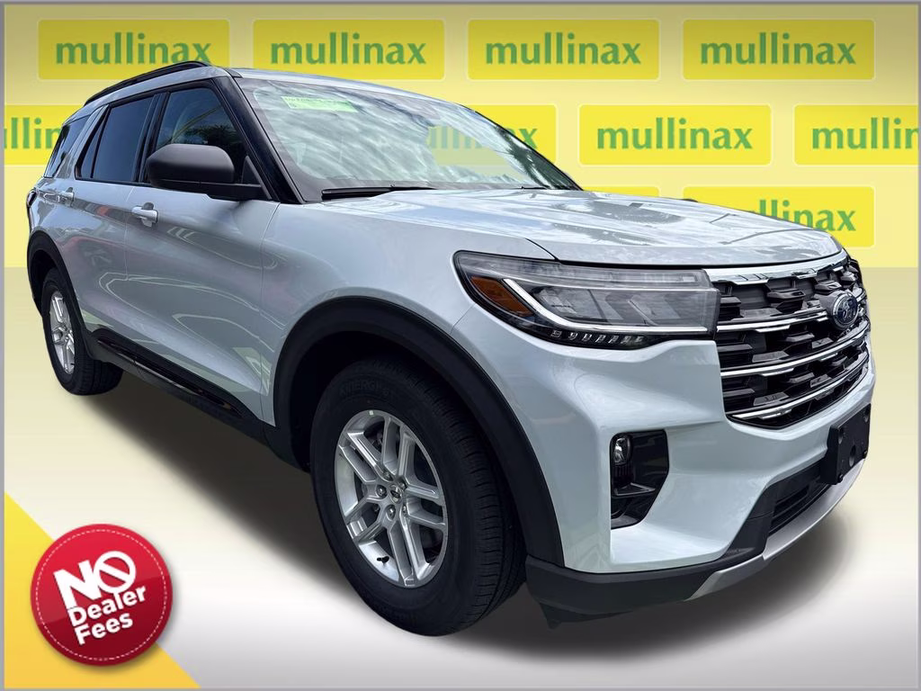 2026 White Metallic Ford Explorer Active RWD SUV