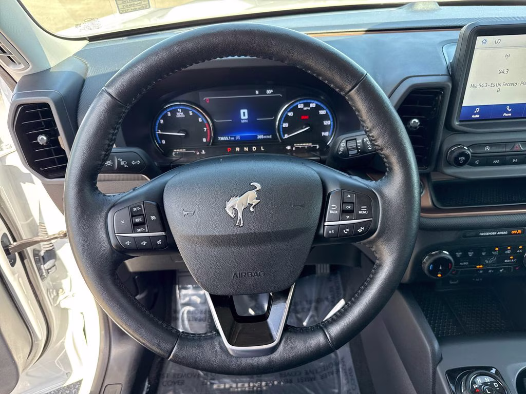 2023 Oxford White Ford Bronco Sport Outer Banks 4X4 SUV
