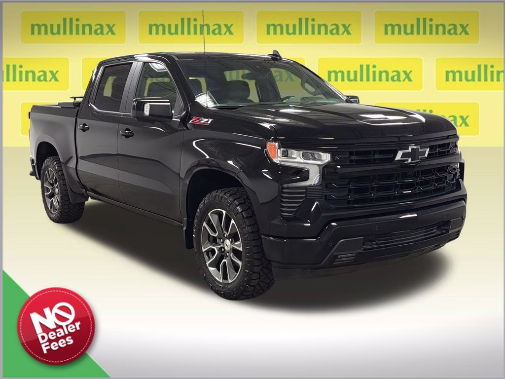 2024 Black Chevrolet Silverado 1500 RST 4X4 Truck