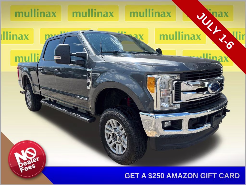 2017 Magnetic Ford Super Duty F-250 SRW XLT 4X4 Truck