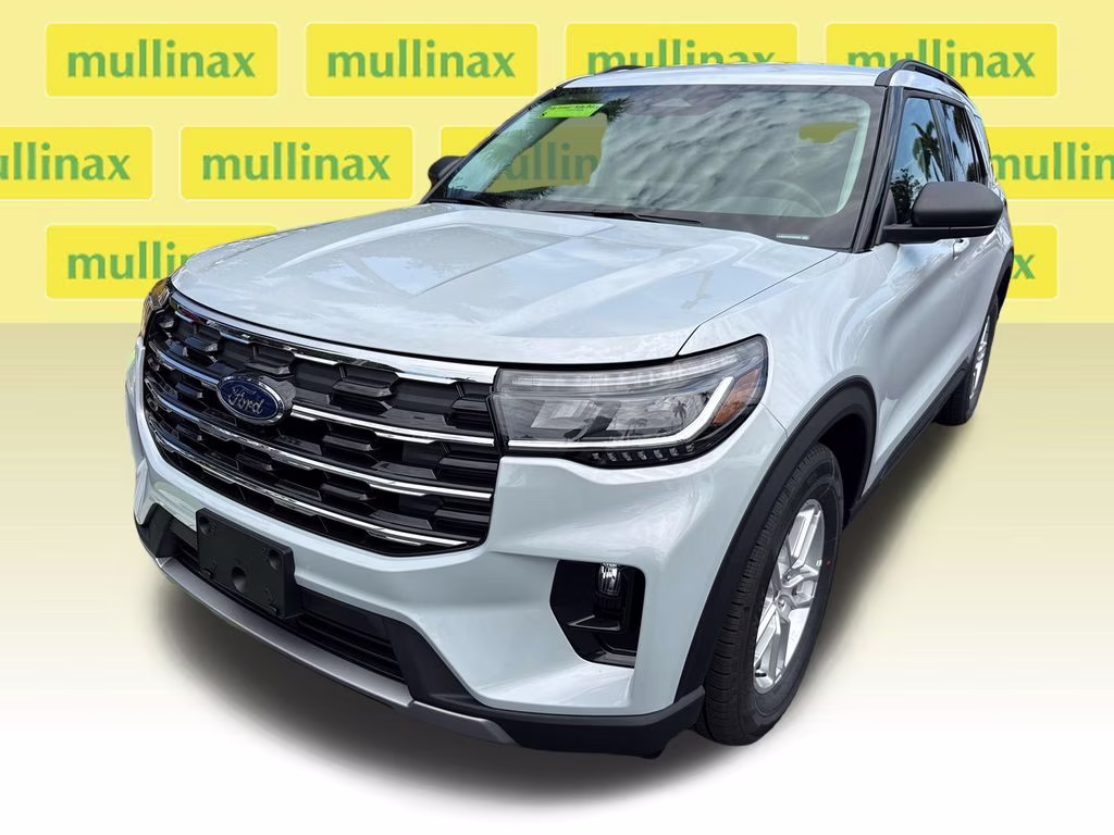 2026 White Metallic Ford Explorer Active RWD SUV