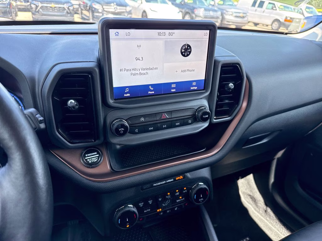 2023 Oxford White Ford Bronco Sport Outer Banks 4X4 SUV