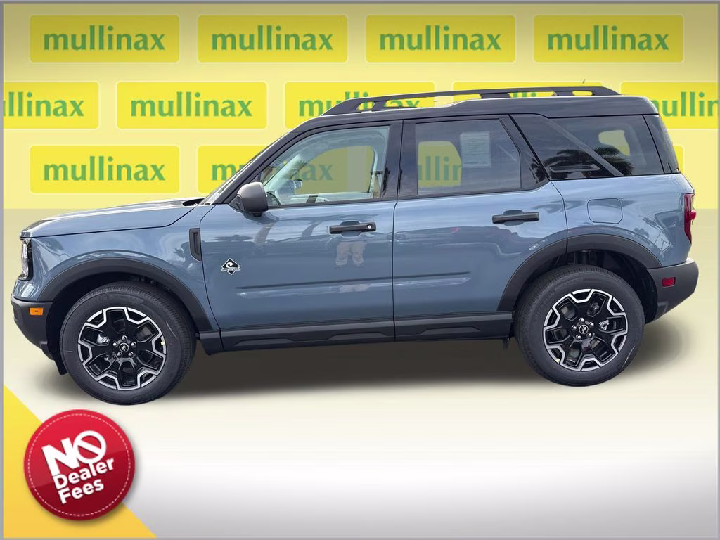 2026 Azure Gray Metallic Tri-Coat Ford Bronco Sport Outer Banks 4X4 SUV