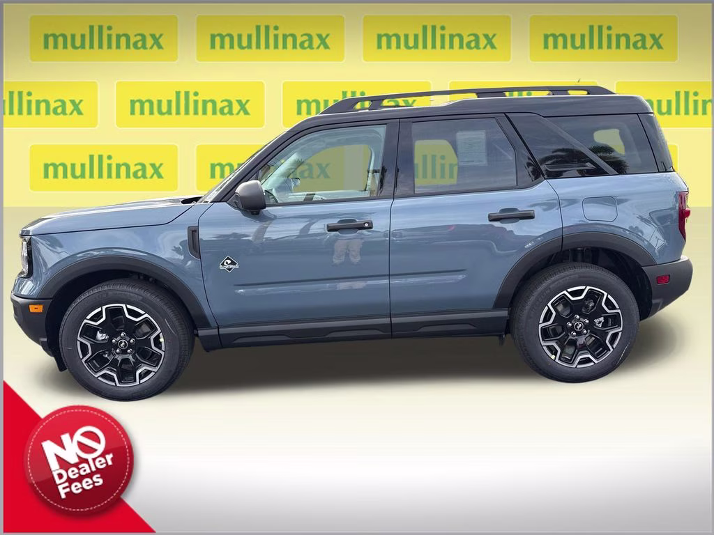 2026 Azure Gray Metallic Tri-Coat Ford Bronco Sport Outer Banks 4X4 SUV