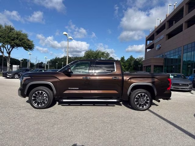 2023 Smoked Mesquite Toyota Tundra 4WD Limited Crew Cab Pickup 4X4 Truck
