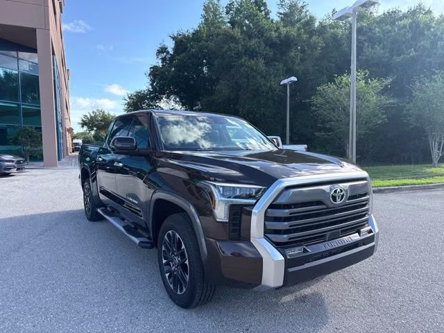 2023 Smoked Mesquite Toyota Tundra 4WD Limited Crew Cab Pickup 4X4 Truck