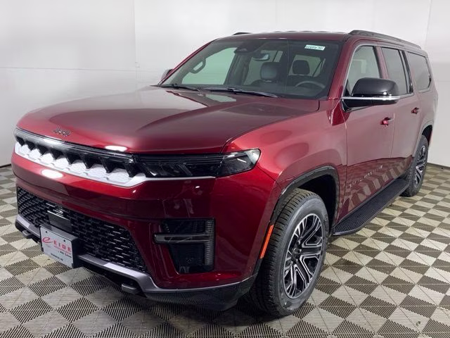 2026 Velvet Red Pearlcoat Jeep Grand Wagoneer L 4x4 4X4 SUV