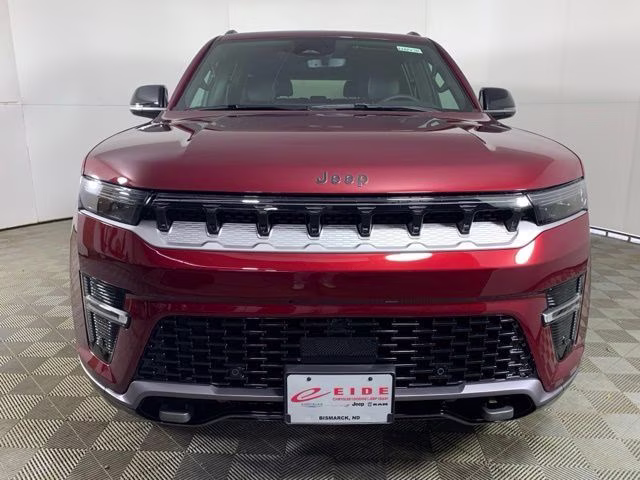 2026 Velvet Red Pearlcoat Jeep Grand Wagoneer L 4x4 4X4 SUV