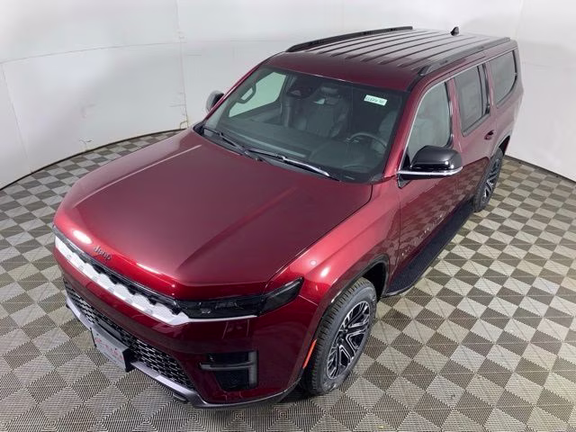 2026 Velvet Red Pearlcoat Jeep Grand Wagoneer L 4x4 4X4 SUV