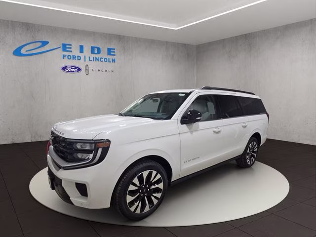 2027 Star White Metallic Tri-Coat Ford Expedition Max Platinum 4X4 SUV