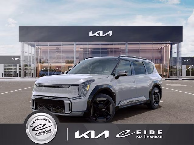 2026 Wolf Gray Kia EV9 GT-Line AWD SUV