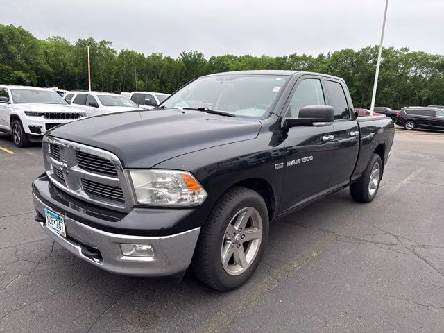 2011 Brilliant Black Crystal Pearlcoat Ram 1500 Big Horn 4X4 Truck