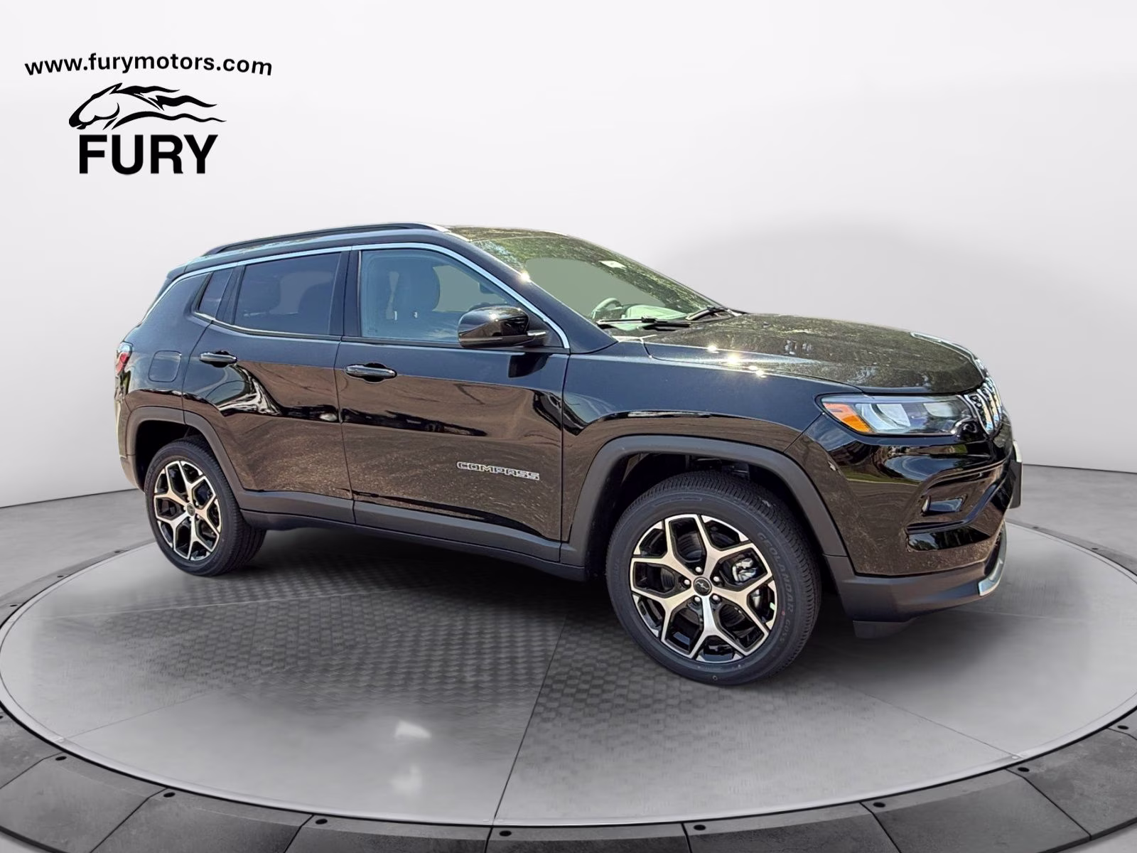 2026 Diamond Black Crystal Pearlcoat Jeep Compass Limited 4X4 SUV
