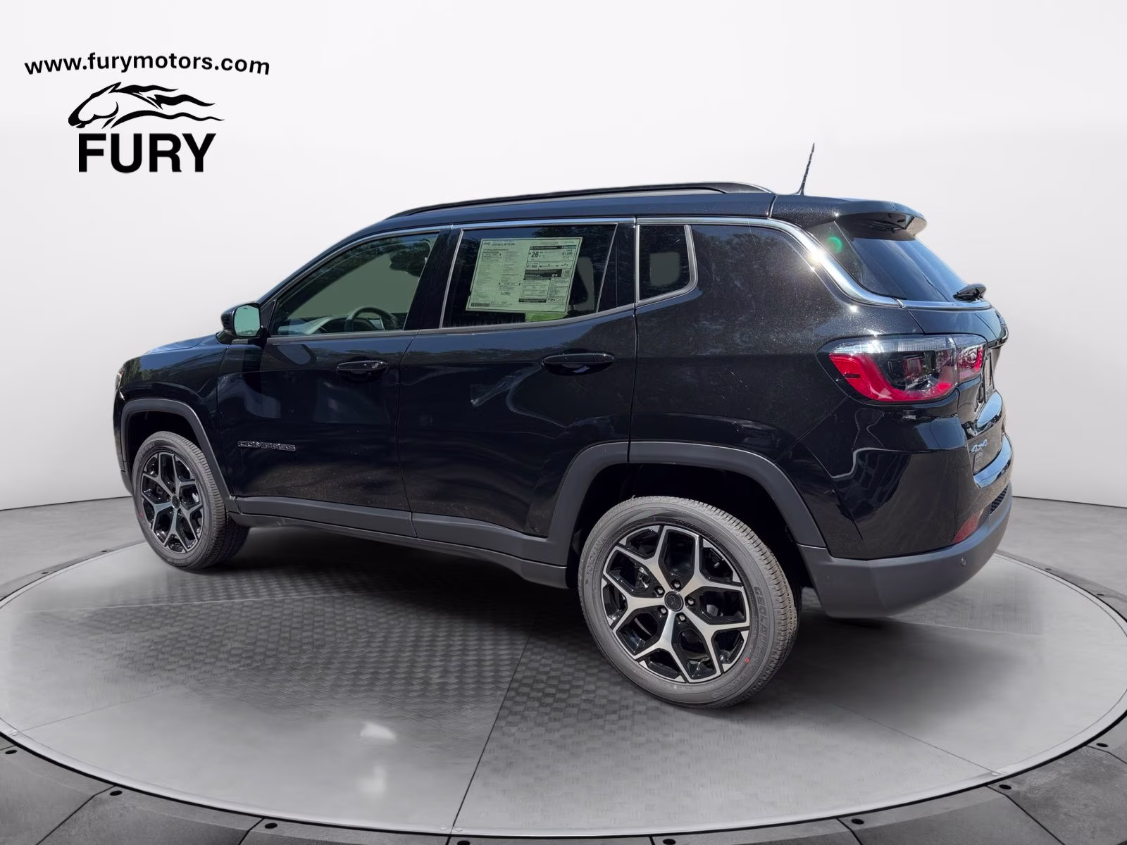 2026 Diamond Black Crystal Pearlcoat Jeep Compass Limited 4X4 SUV