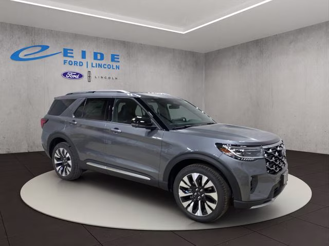 2026 Carbonized Gray Metallic Ford Explorer Platinum 4X4 SUV