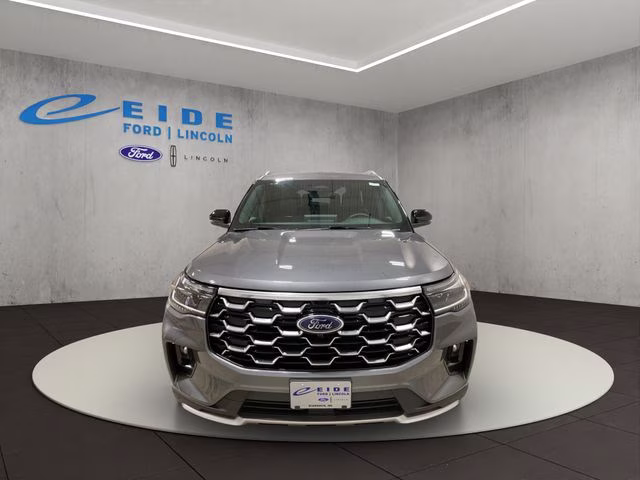 2026 Carbonized Gray Metallic Ford Explorer Platinum 4X4 SUV