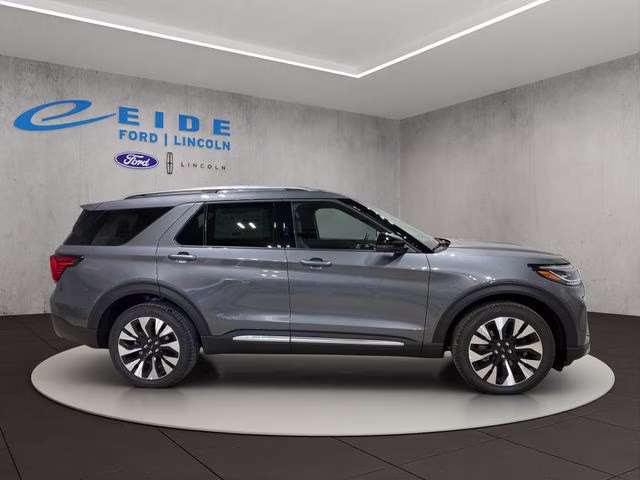 2026 Carbonized Gray Metallic Ford Explorer Platinum 4X4 SUV
