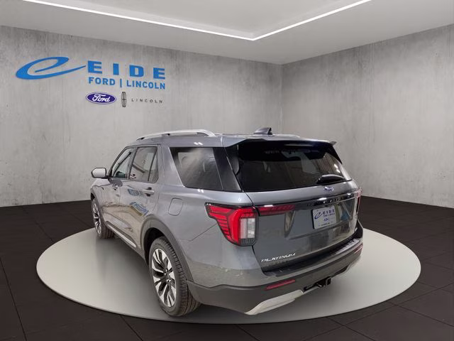 2026 Carbonized Gray Metallic Ford Explorer Platinum 4X4 SUV