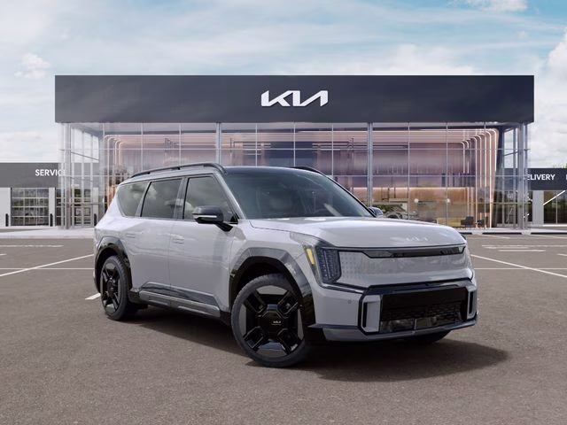 2026 Wolf Gray Kia EV9 GT-Line AWD SUV