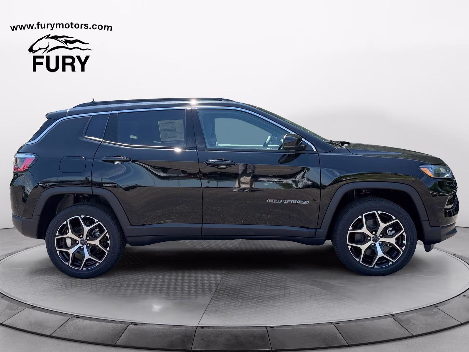 2026 Diamond Black Crystal Pearlcoat Jeep Compass Limited 4X4 SUV