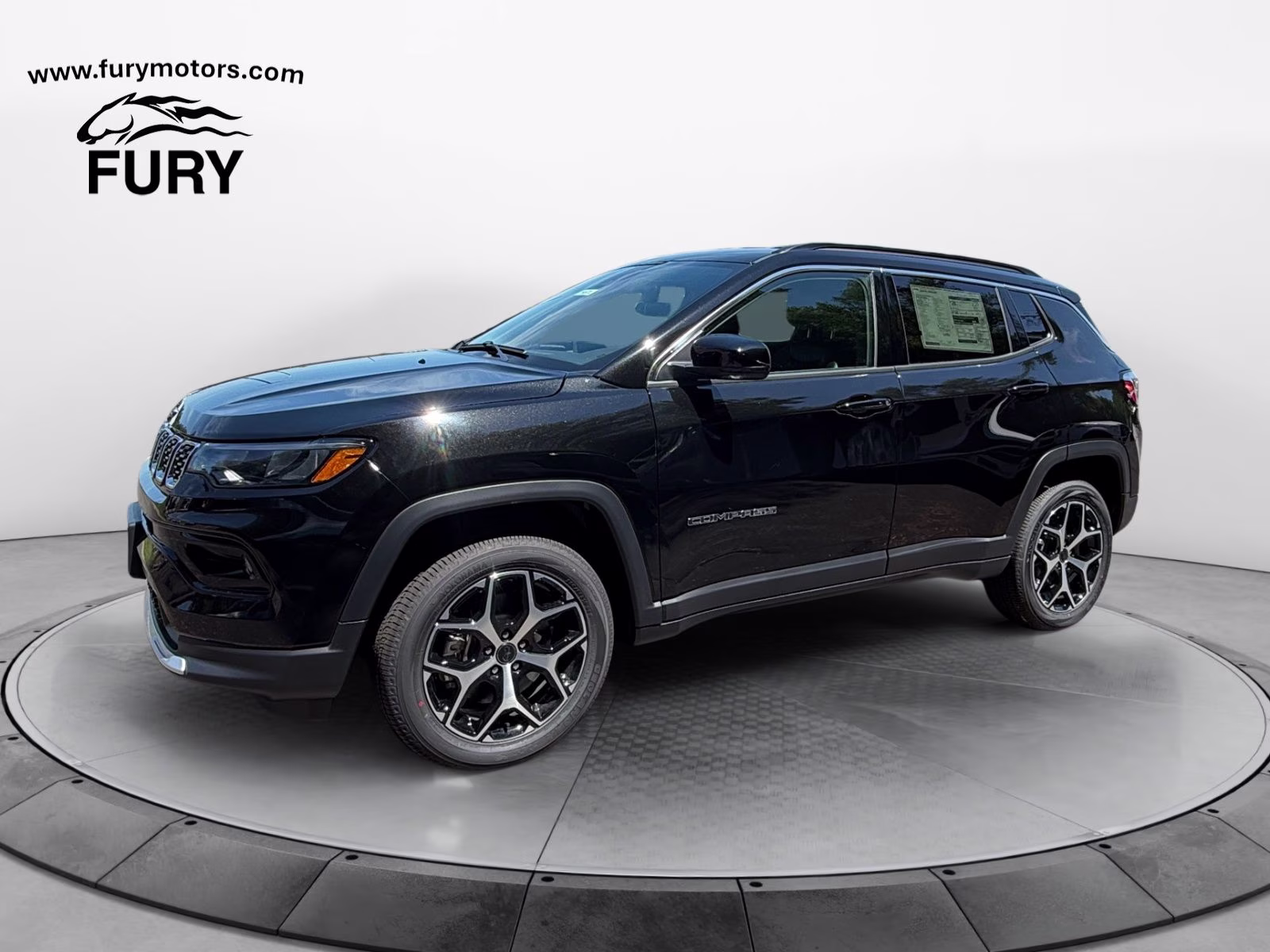 2026 Diamond Black Crystal Pearlcoat Jeep Compass Limited 4X4 SUV