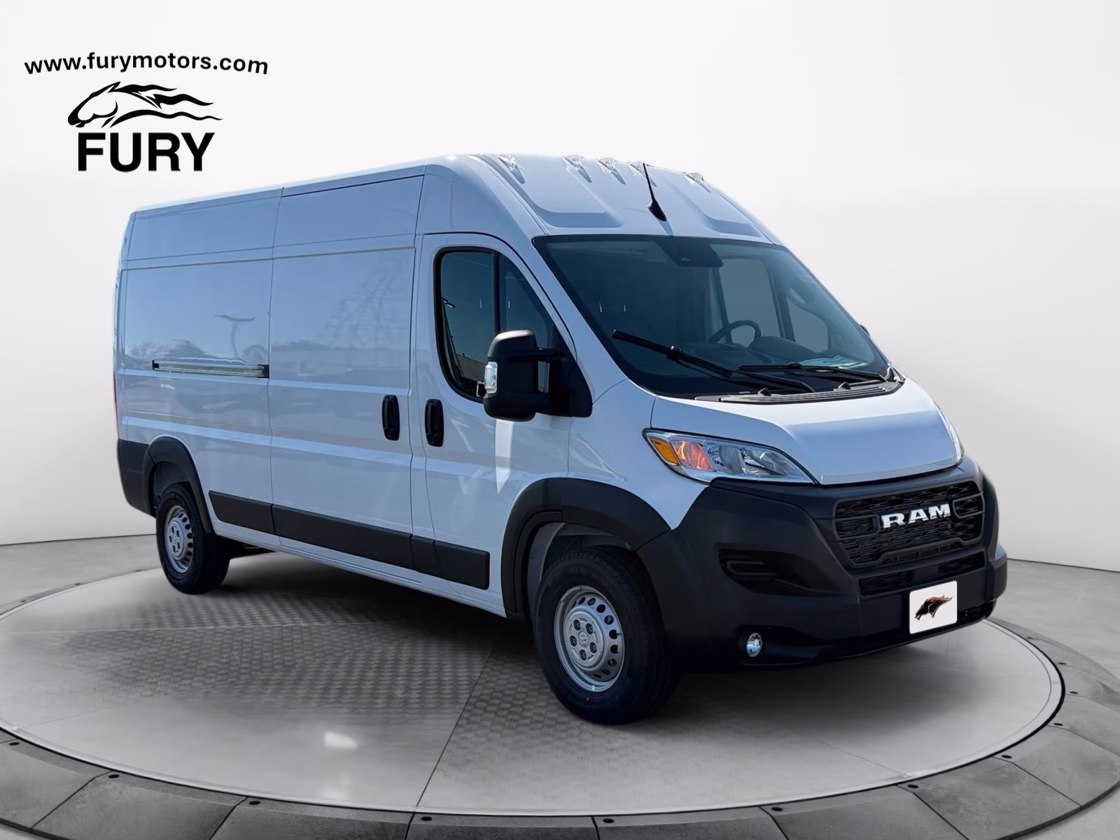 2026 Bright White Clearcoat Ram ProMaster 2500 High Roof FWD Van