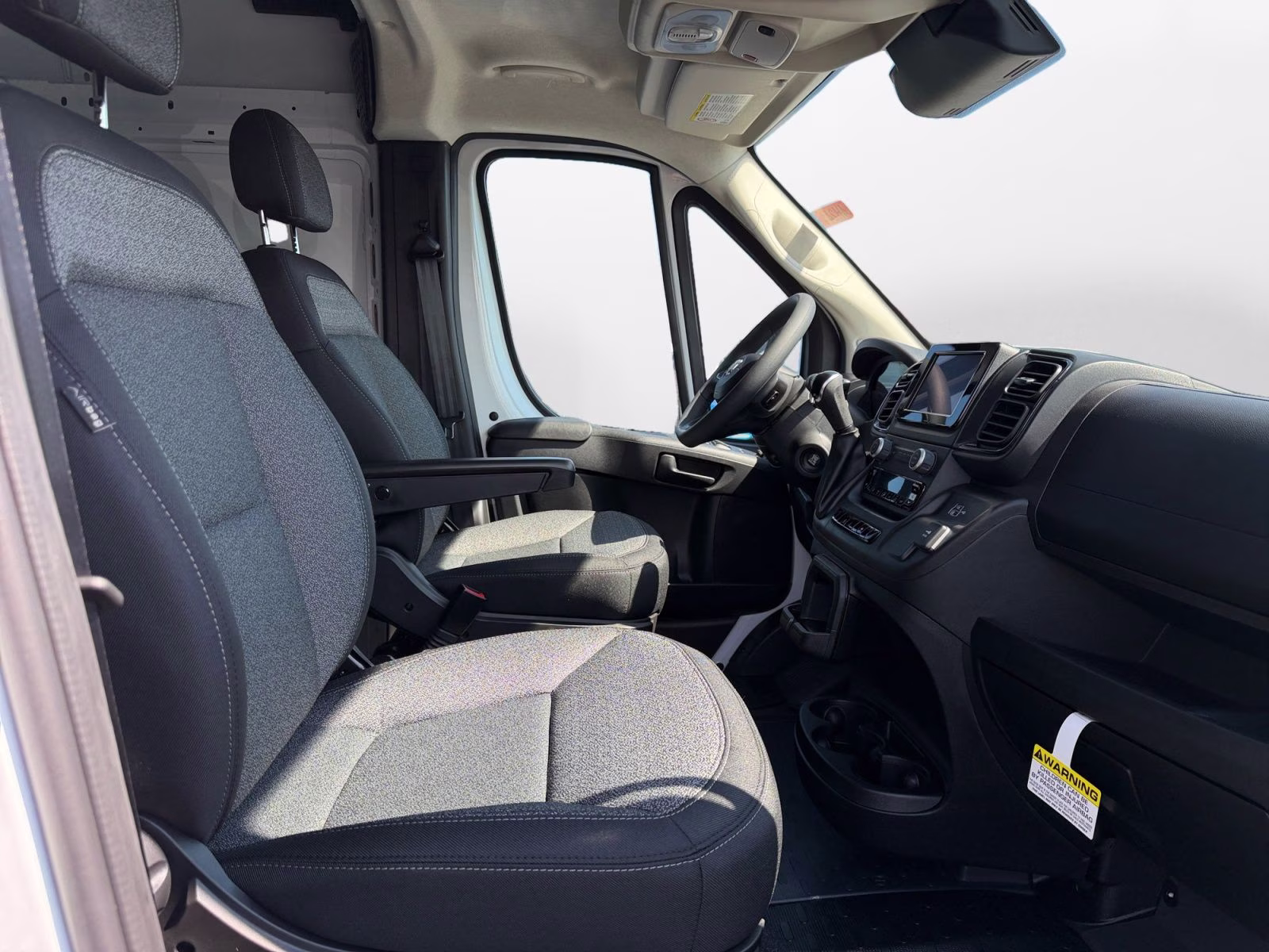 2026 Bright White Clearcoat Ram ProMaster 2500 High Roof FWD Van