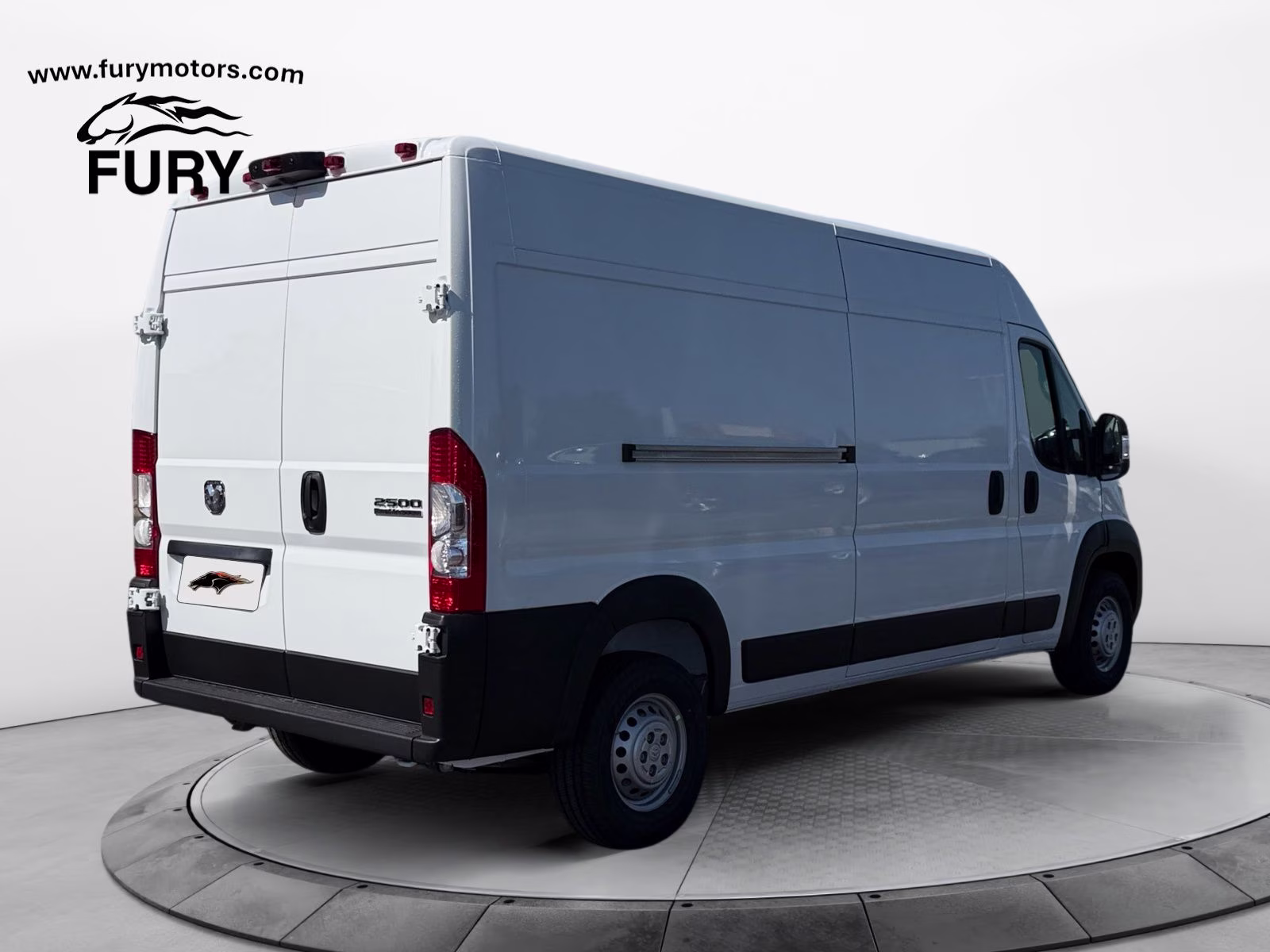2026 Bright White Clearcoat Ram ProMaster 2500 High Roof FWD Van