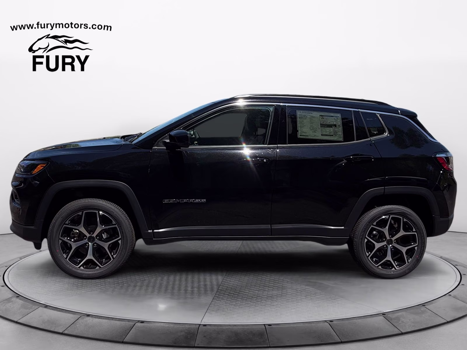 2026 Diamond Black Crystal Pearlcoat Jeep Compass Limited 4X4 SUV