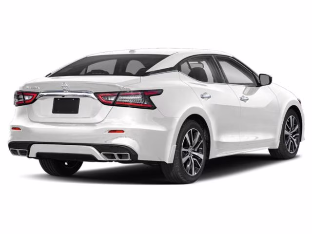 2021 Pearl White Tricoat Nissan Maxima SV FWD
