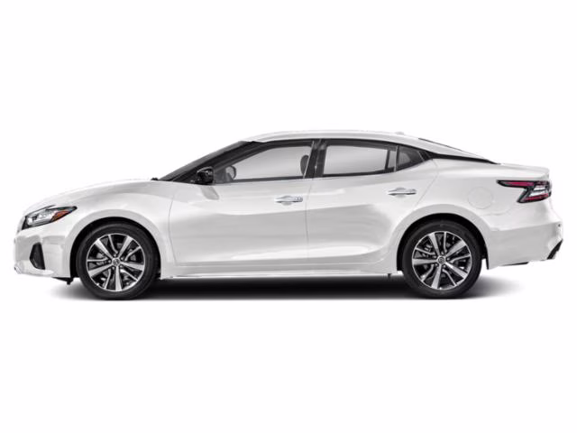 2021 Pearl White Tricoat Nissan Maxima SV FWD