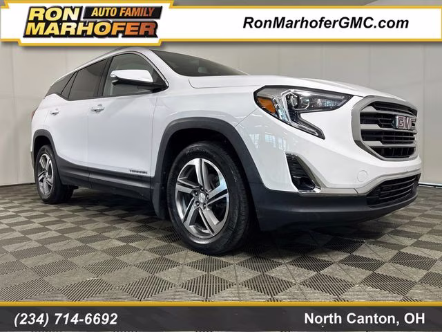 2020 Summit White GMC Terrain SLT AWD SUV