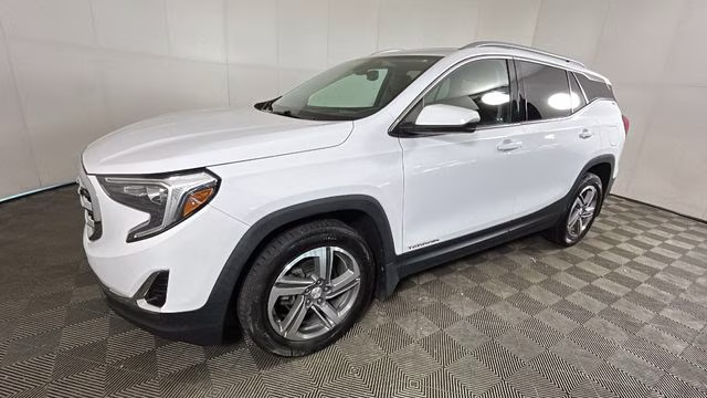 2020 Summit White GMC Terrain SLT AWD SUV