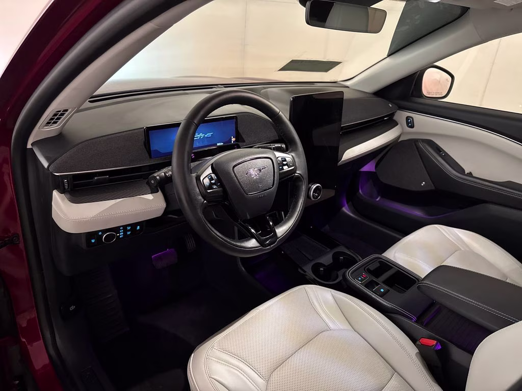 2025 Magenta Ford Mustang Mach-E Premium RWD SUV