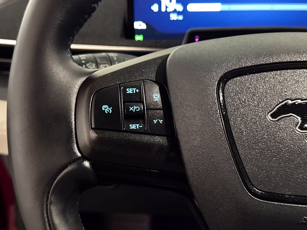 2025 Magenta Ford Mustang Mach-E Premium RWD SUV