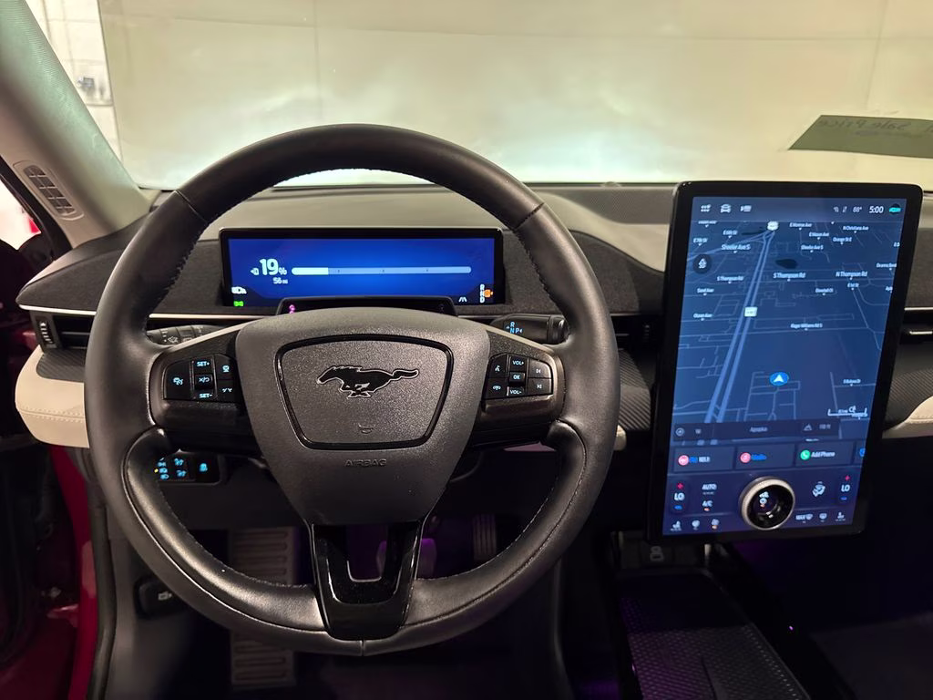 2025 Magenta Ford Mustang Mach-E Premium RWD SUV