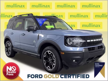 2025 Azure Gray Metallic Ford Bronco Sport Outer Banks 4X4 SUV