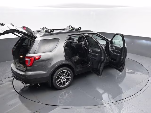 2017 Gray Ford Explorer Sport 4X4 SUV